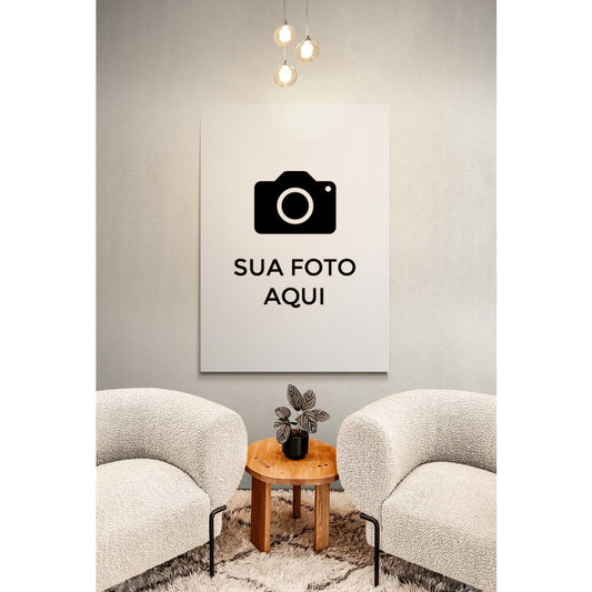 Quadro Decorativo PERSONALIZADO SUA FOTO, Envio em tela grande 90X60CM Não é adsivo, material sintetico.