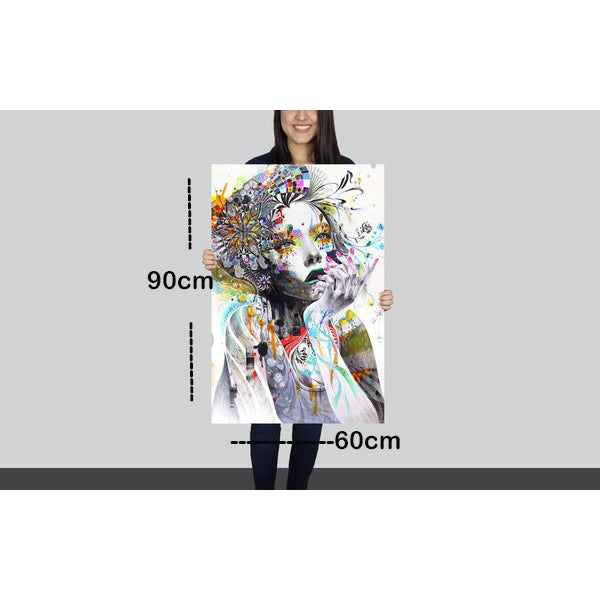 Quadro Leão grande 90x60cm. Imagens em alta resolução criadas por inteligência artificial mais de 50 opções de imagens