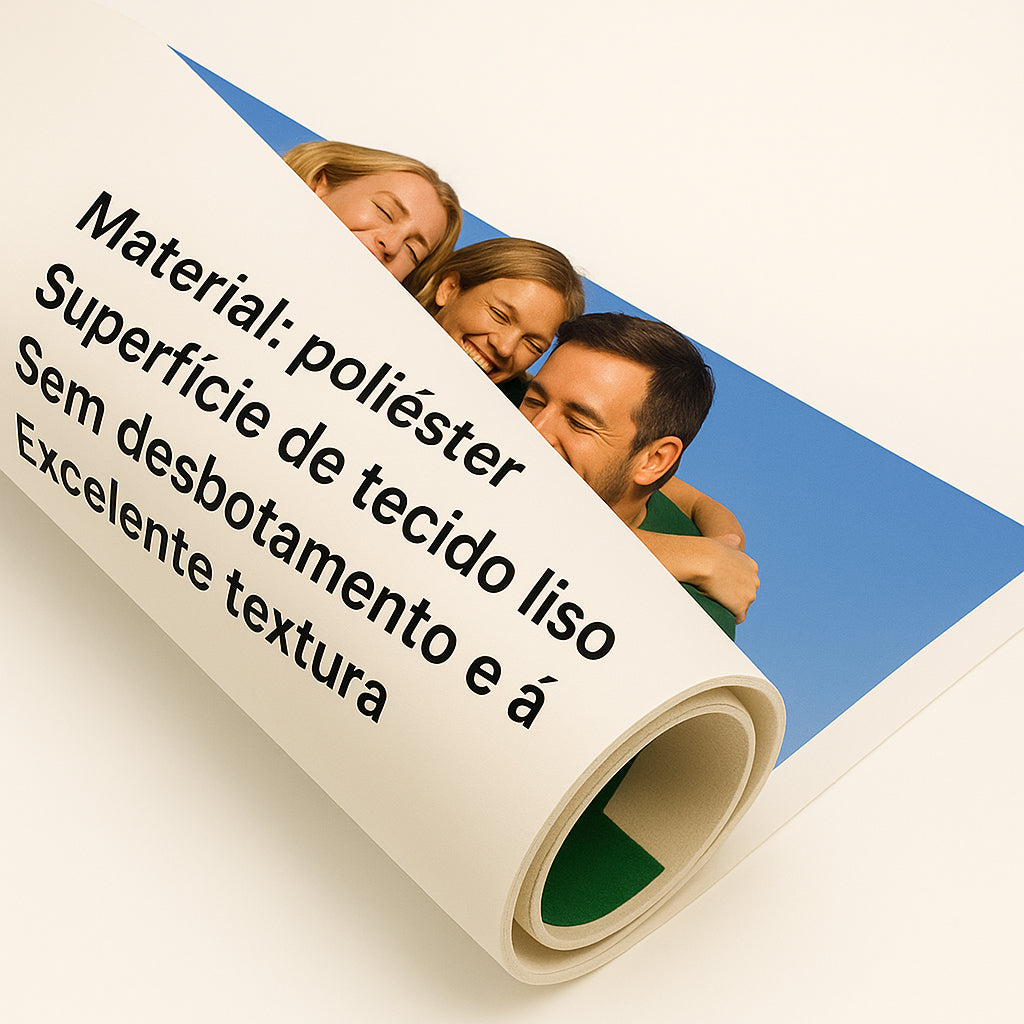 Impressão  personalizada em tecido somente a tela, não acompanha a estrutura