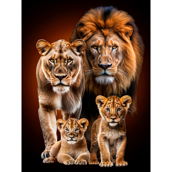 Quadro decorativo 90X60CM Religião Jesus Cristo e leão de Judá quarto sala coroa de espinhos