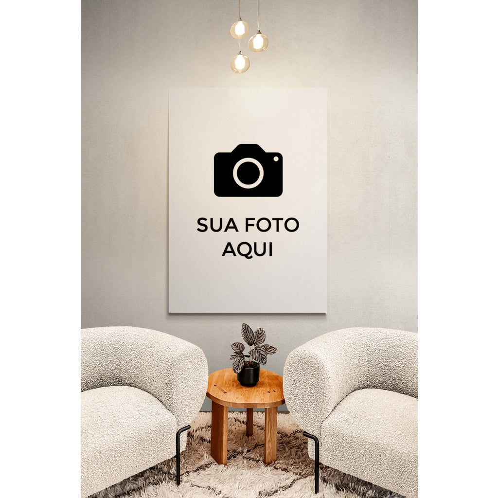 Quadro Decorativo PERSONALIZADO SUA FOTO, Envio em tela grande 90X60CM  Não é adsivo, material sintetico.
