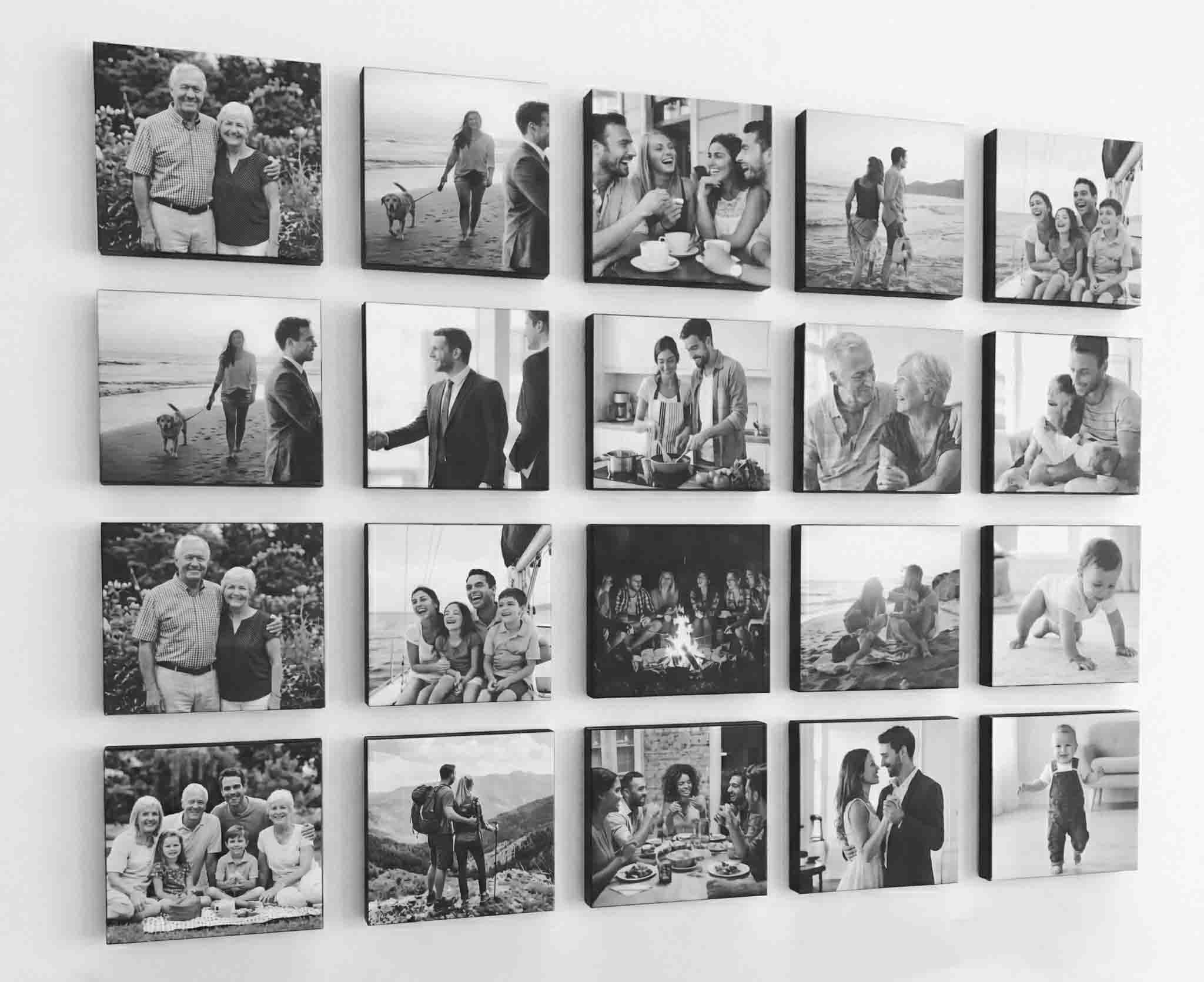 Quadro decorativo Personalizado  20x20 Envio em tela Alta Resolução Envie Sua Foto Decoração