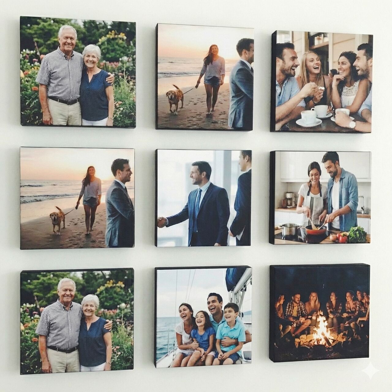 Quadro decorativo Personalizado  20x20 Envio em tela Alta Resolução Envie Sua Foto Decoração