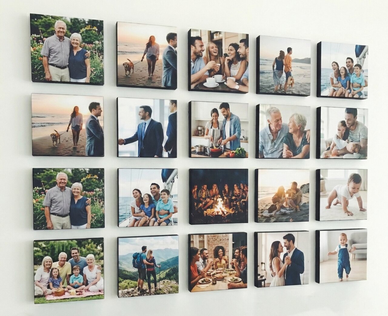 Quadro decorativo Personalizado  20x20 Envio em tela Alta Resolução Envie Sua Foto Decoração