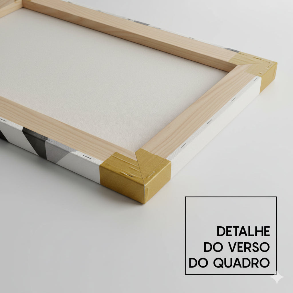 Quadro Abstrato Moderno Horizontal 120X70 Decorativo Sala Produto Qualidade 4k Impresso Nas Laterais