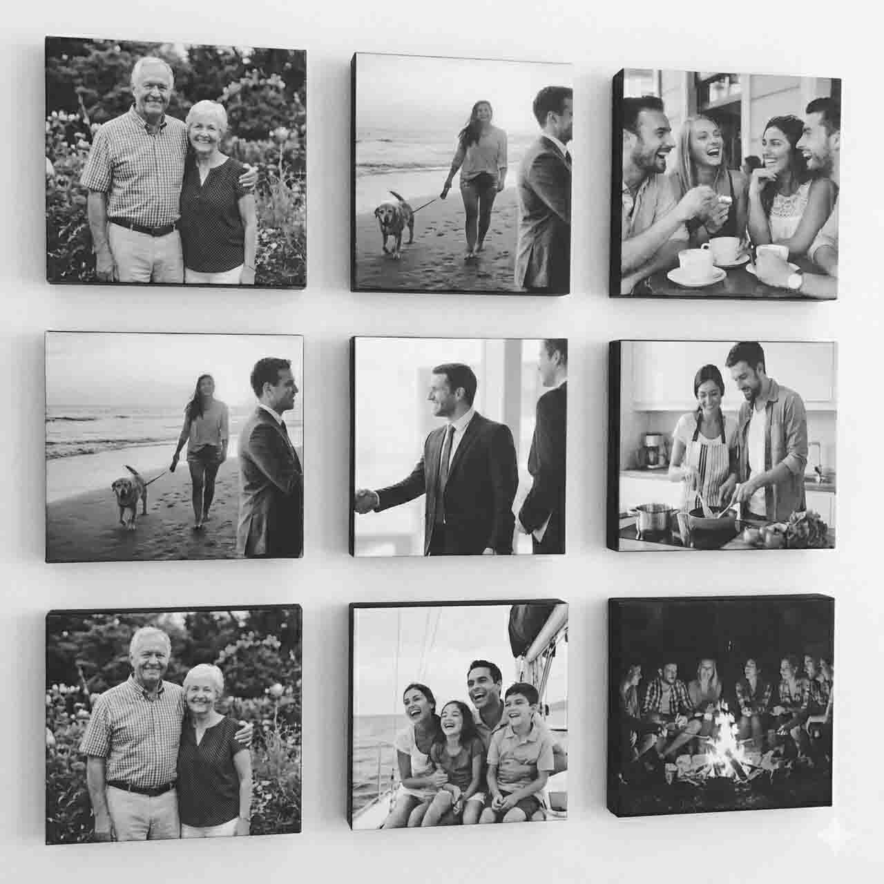 Quadro decorativo Personalizado  20x20 Envio em tela Alta Resolução Envie Sua Foto Decoração