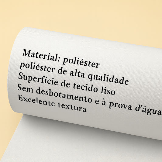 Impressão  personalizada em tela poliester somente a tela não acompanha estrutura