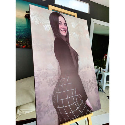 Quadro Decorativo PERSONALIZADO SUA FOTO em tela Canvas, Não é adsivo material de alta qualidade.