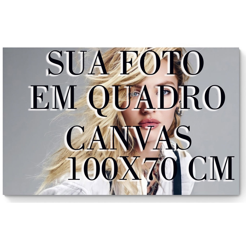 Quadro Decorativo PERSONALIZADO SUA FOTO em tela Canvas, Não é adsivo material de alta qualidade.