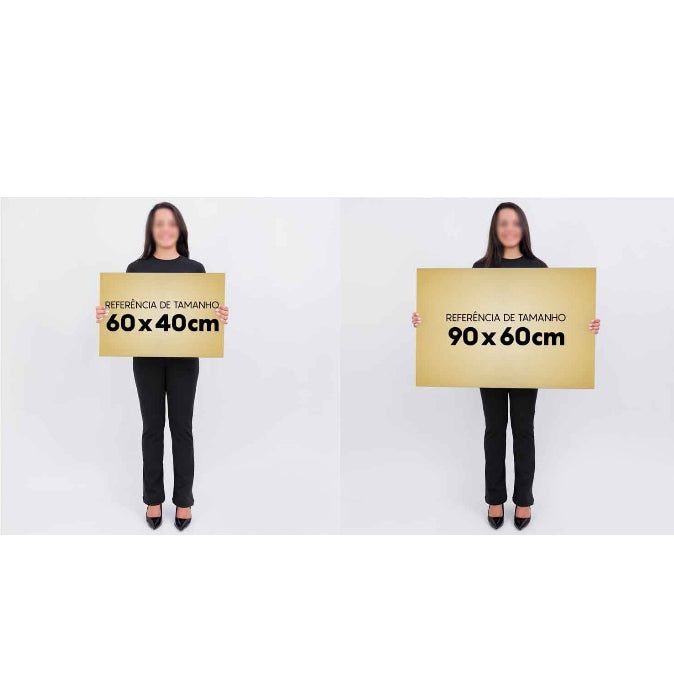 Quadro decorativo filhotes de leão.