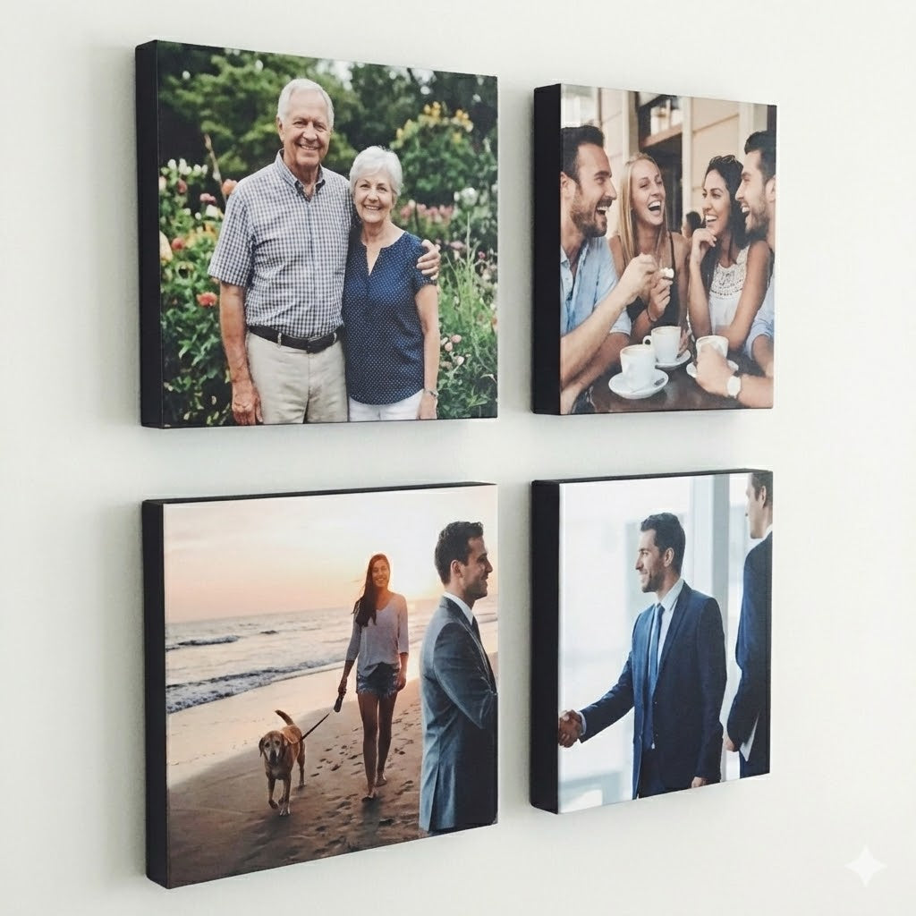 Quadro decorativo Personalizado  20x20 Envio em tela Alta Resolução Envie Sua Foto Decoração